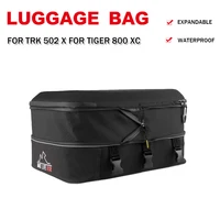 travel expandable waterproof pannier bags saddlebag for trk 502 x for bmw g310gs for honda x adv 750 crf1000l for tiger 800 xc