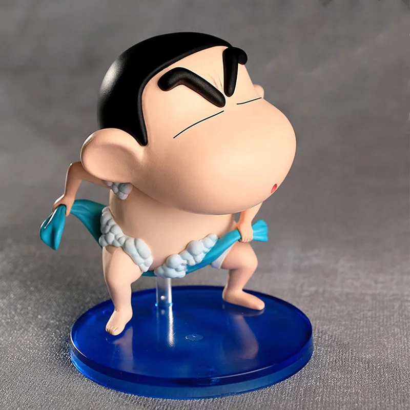 Аниме Crayon Shin Chan noхара Shinnosuke Q версия милая фигурка торт украшение кавайные