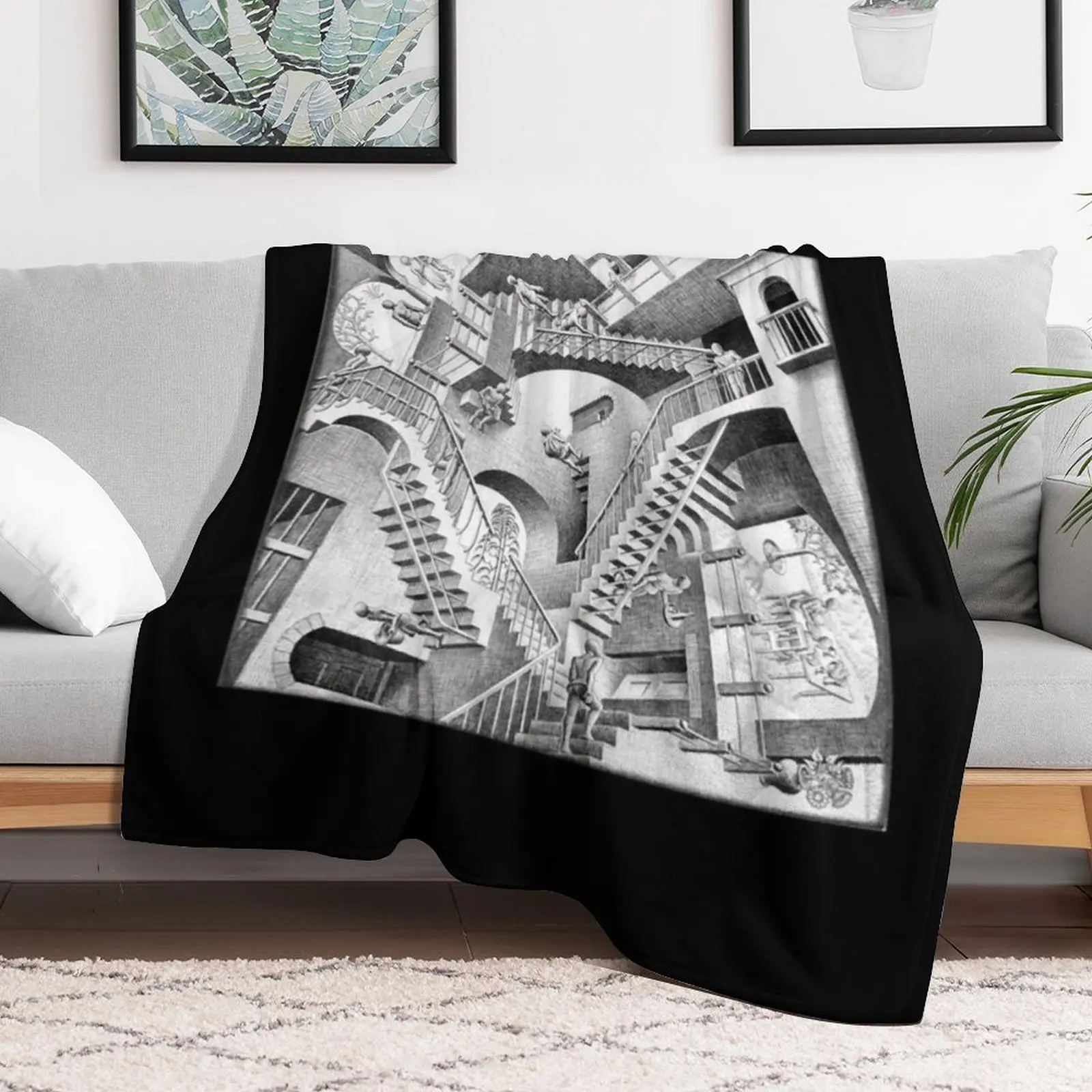 Футболка Mc EscherMC Escher одеяло на Хэллоуин фланелевые одеяла для кровати