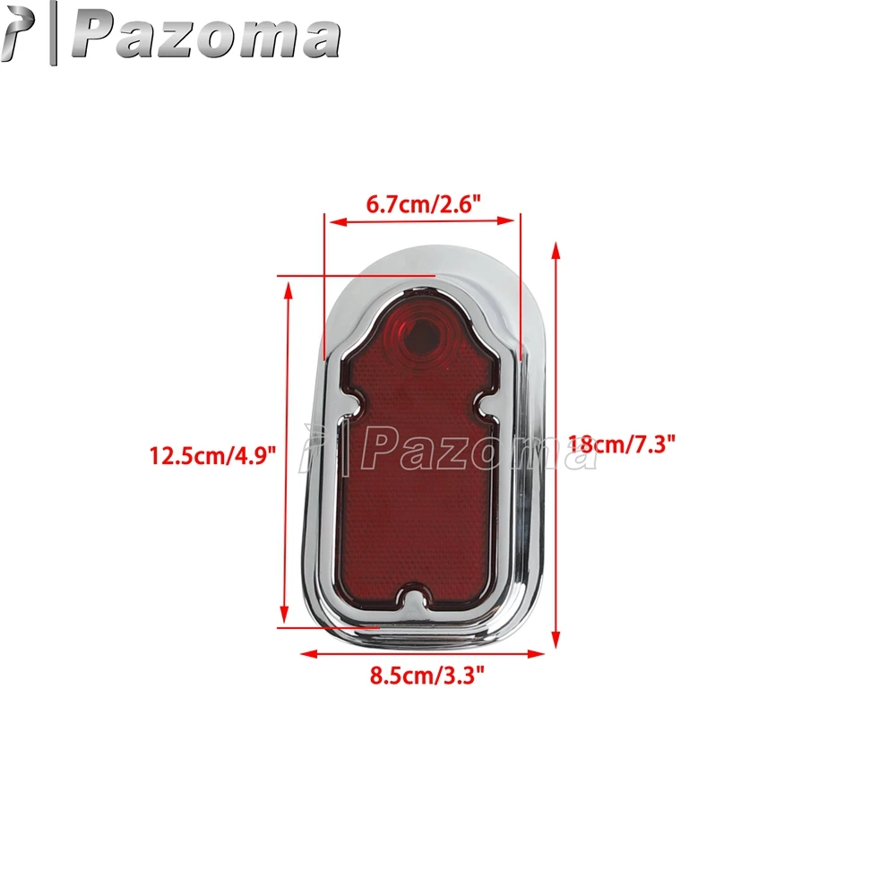 Мотоциклетный надгробие для Harley Cafe Racer Kawasaki Vulcan Suzuki Yamaha V-Star Honda VTX светодиодный