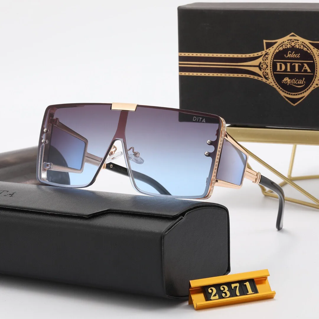 

New DITA Fashion Men Women Casual UV400 Sun Glasses Driving Retro Brand Design Gradient Couple Eyewear Oculos De Sol 2371