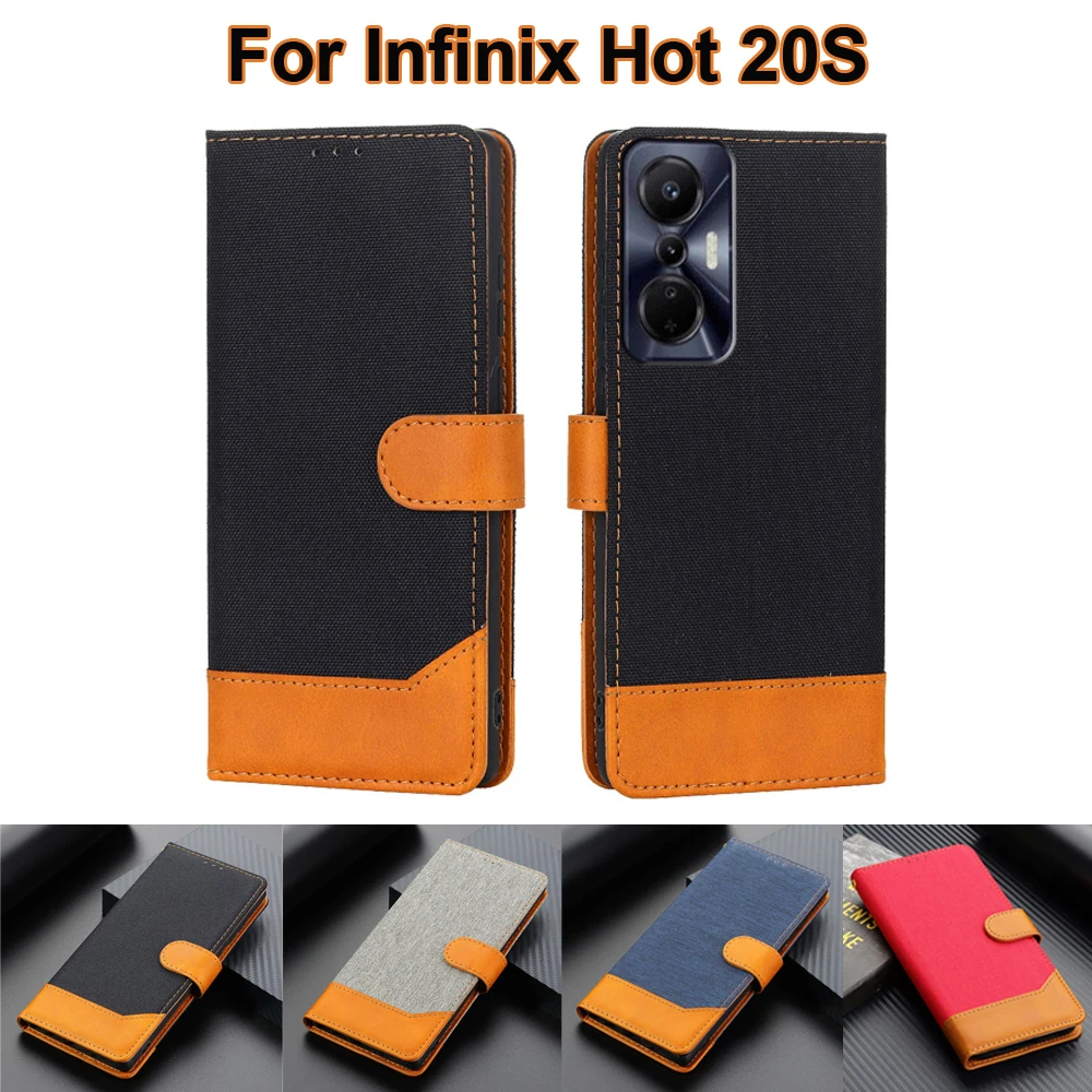 

Leather Wallet Case For Infinix Hot 20S Neon Edition Hot 20s Cover чехол на Infinix Hot 20S Free Fire X6827 Phone Funda Coque