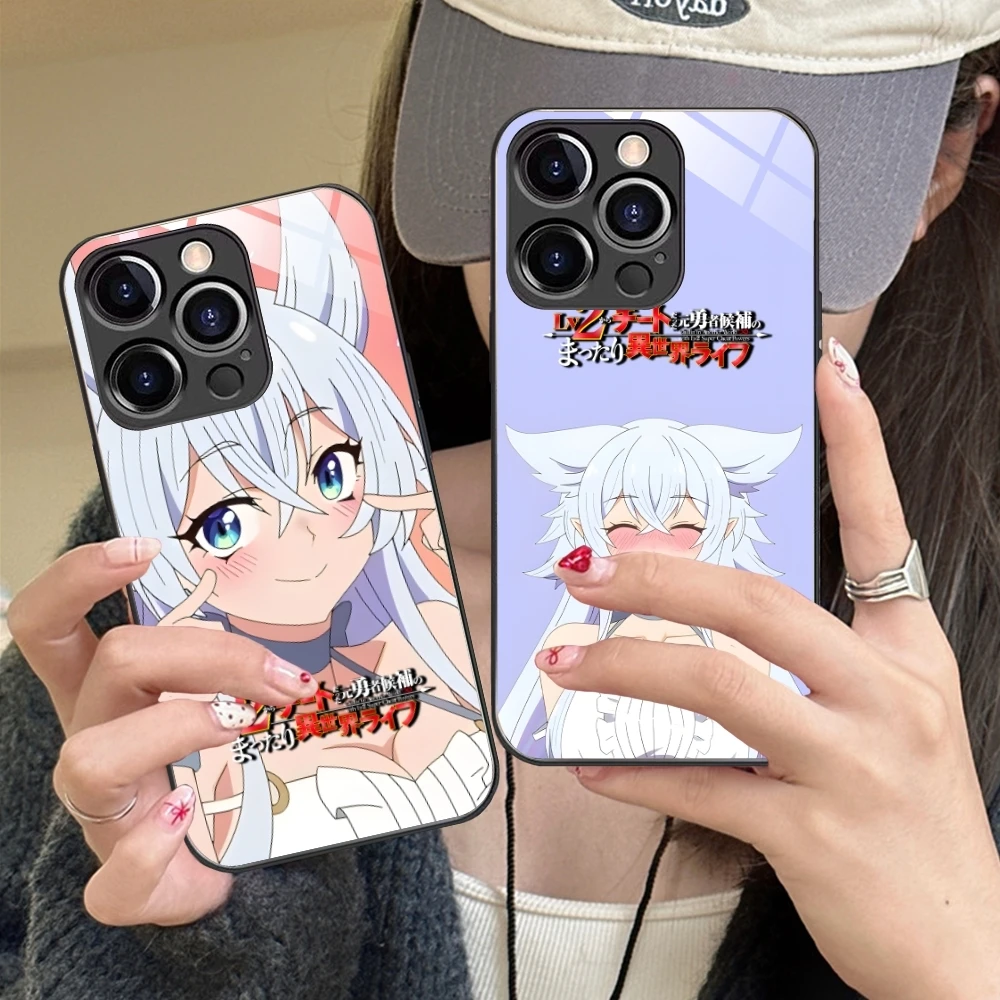 Милый чехол для мобильного телефона с аниме Fenrys iPhone 15 14 13 12 11 X XR XS 8 Pro Max Plus Mini PC