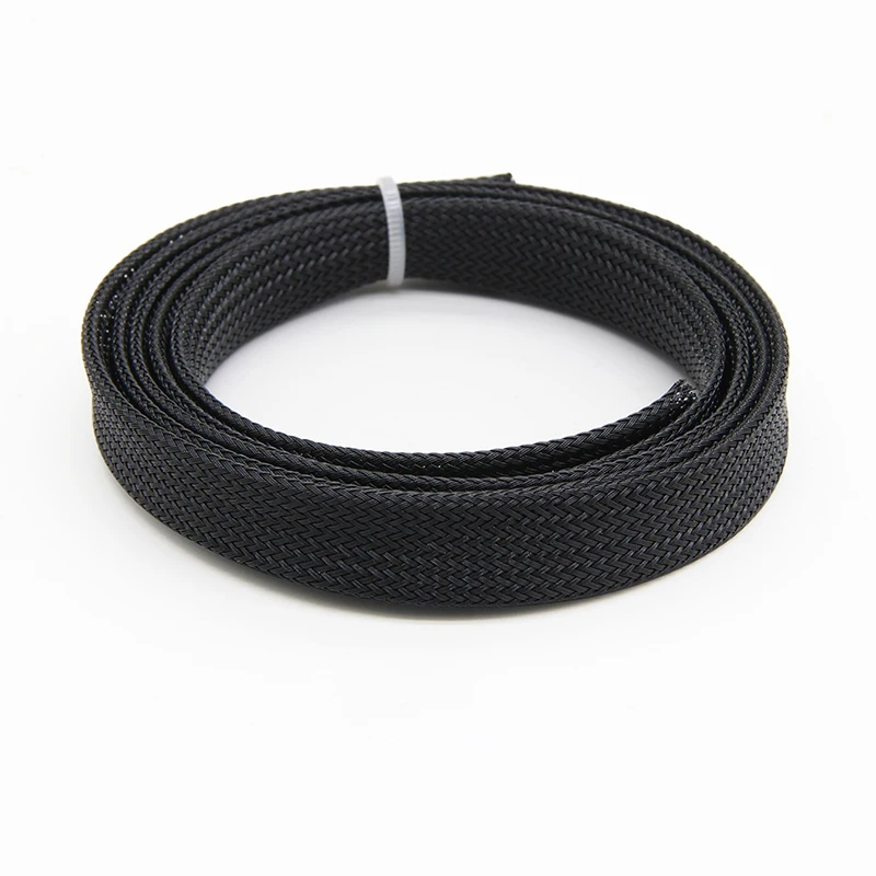 

1 ~ 50 м, новая расширяемая плетеная втулка из ПЭТ высокой плотности 2 4 6 8 10 12 14 16 20 25 мм, изолированная защитная оболочка для кабеля