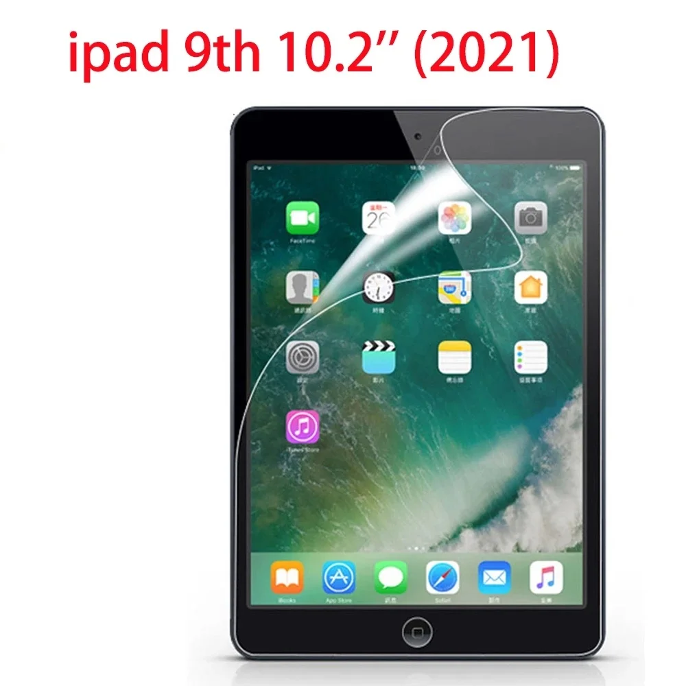 

2Pcs Screen Protector For iPad Pro 11 2021 12.9 12 9 for iPad Air 4 5 2022 8th 7th 9th iPad Mini 6 4 5 10.2 Pet Film