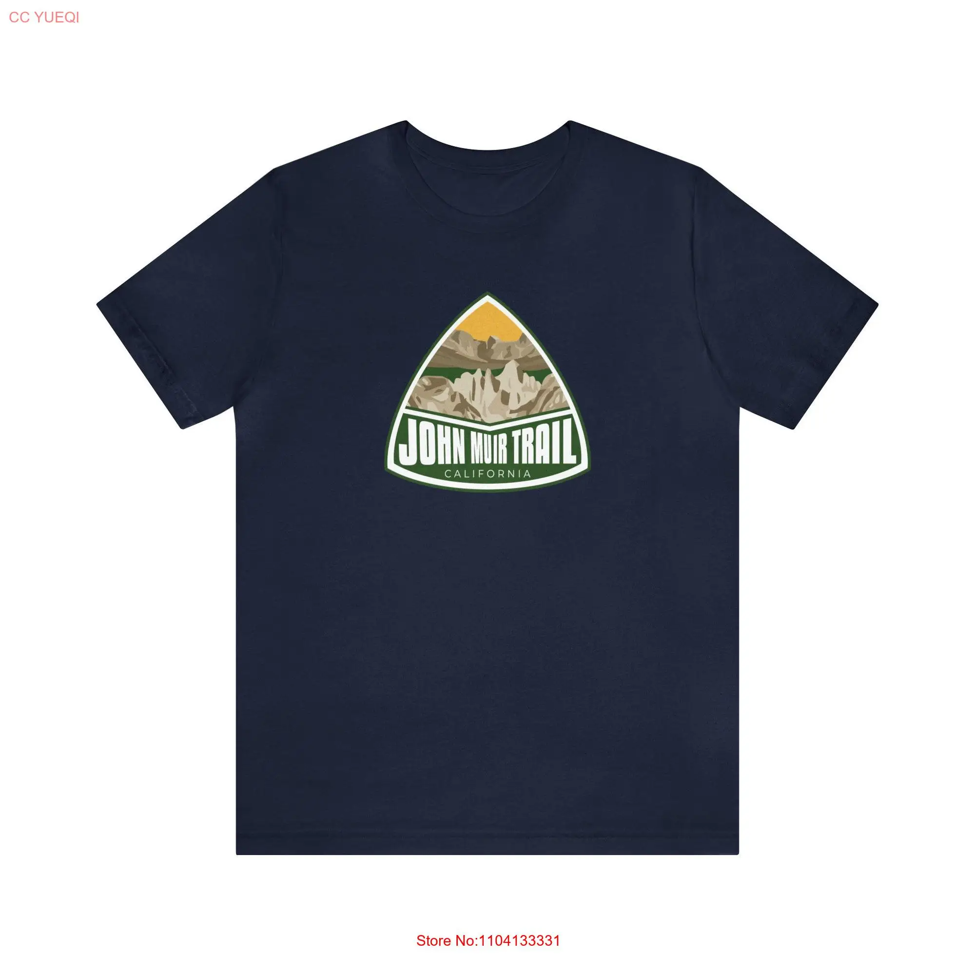 Футболка с длинным или коротким рукавом John Muir Trail