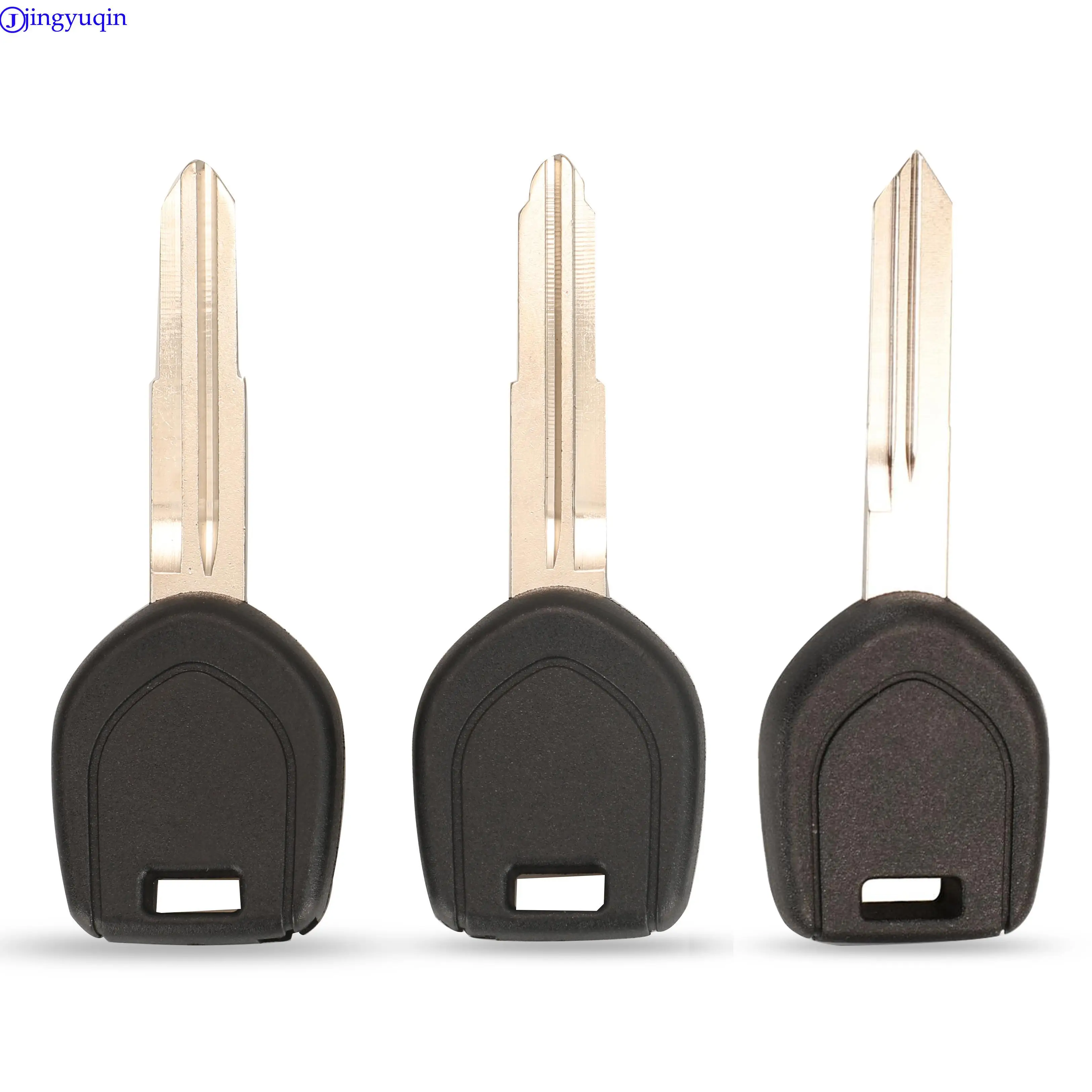 

jingyuqin 10pcs Replacement Transponder Key Shell Fob For Mitsubishi Eclipse Galant Endeavor Left/Right Blade Car Accessories