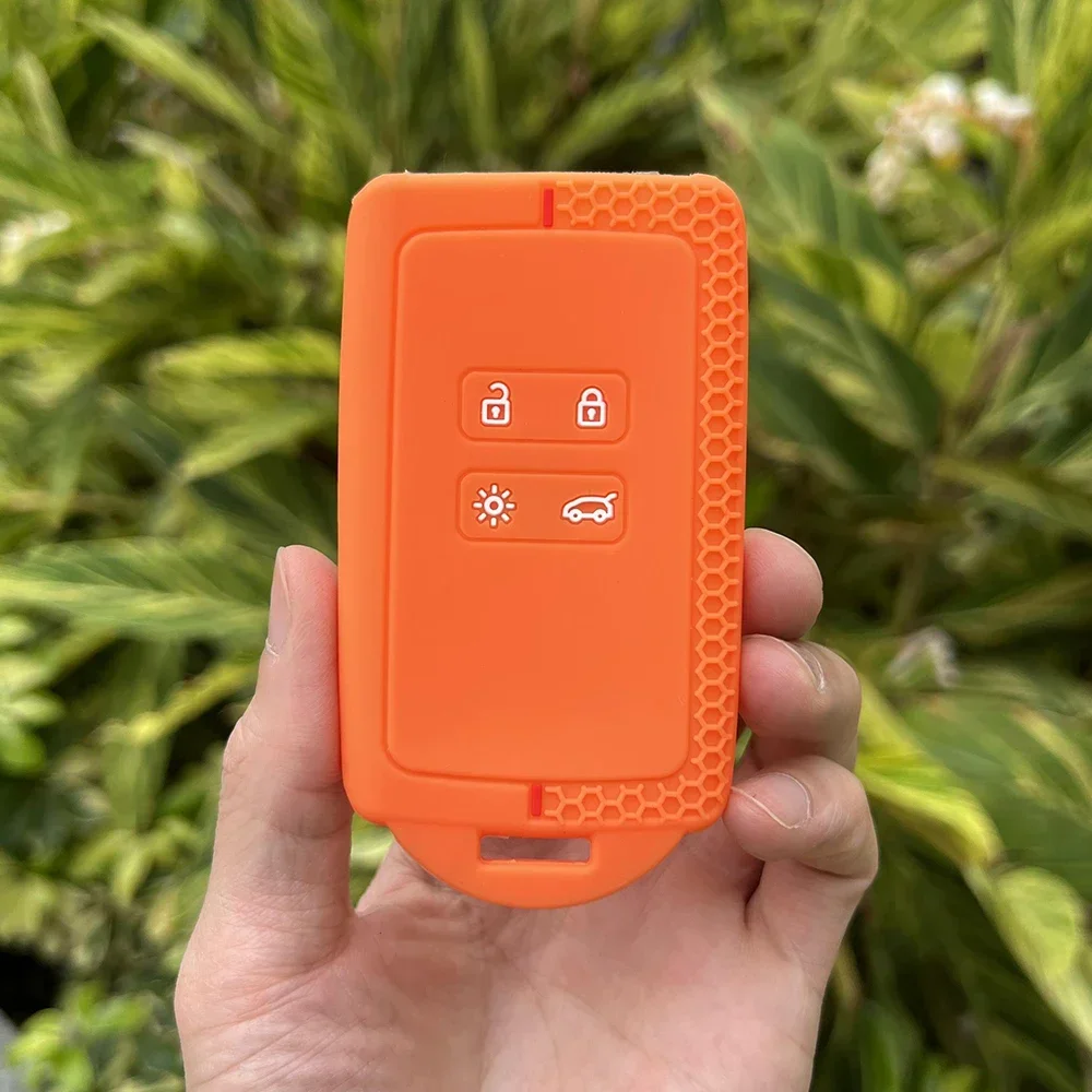 

Силиконовый чехол для автомобильного ключа для Renault Captur Koleos Kadjar Arkana Megane Dacia Duster Sandero Stepway, умный Брелок дистанционного управления