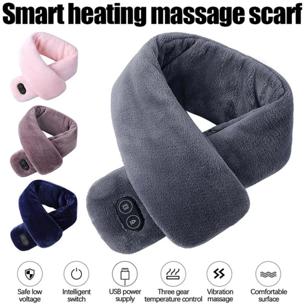 

Warm Massage Scarf High quality Neck Massager with Heating Shiatsu Smart Neck Massager My Choice Heating