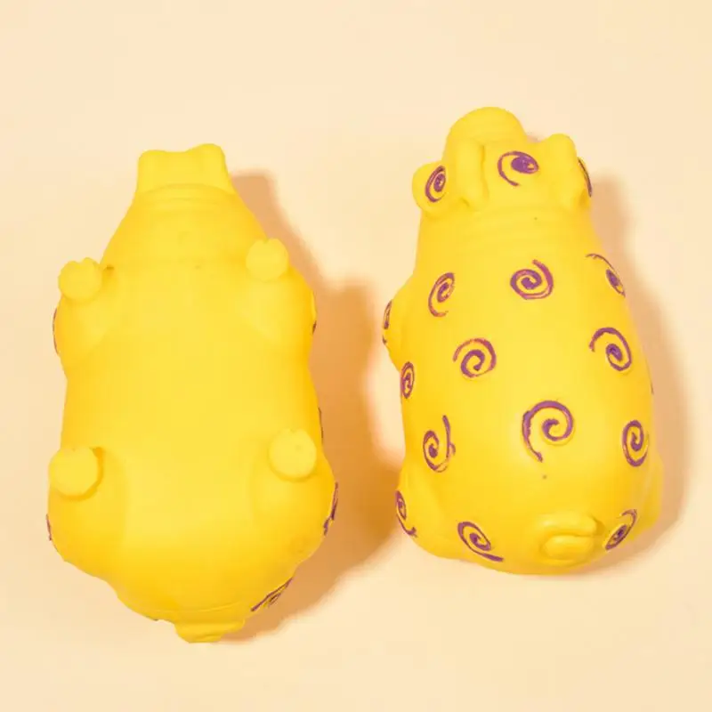 Пищалка игрушки для собак милая форма свиньи прочная Самостоятельная игра