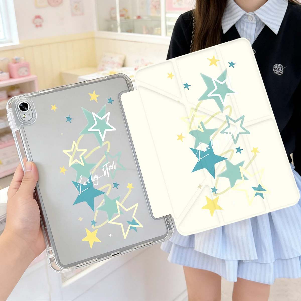 Фото Чехол-книжка Y Fold для планшетов Samsung S7 11, Samsung S9, S10 Plus 12.4, Huawei 11 2021-2023, iPad 4/5-го поколения 10.9, iPad 11-го поколения 2025, iPad 10.2 7/8/9-го поколения №4