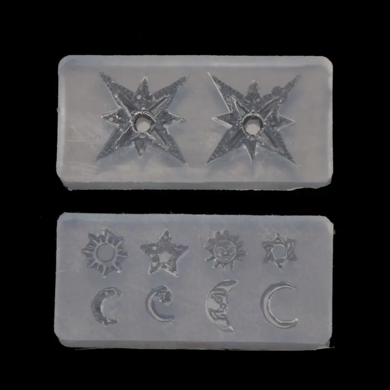 

DIY Mini Moon for Sun for Creative Resin Mold Planet Theme Jewelry Fillings