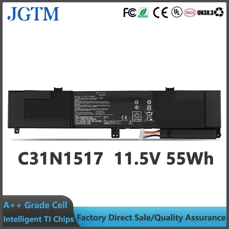 C31N1517 Аккумулятор для ноутбука 11 55 В Втч ASUS VivoBook Flip Q304 Q304U Q304UA Q304UAK Q304UJ Q303UA Q304UAKP TP301
