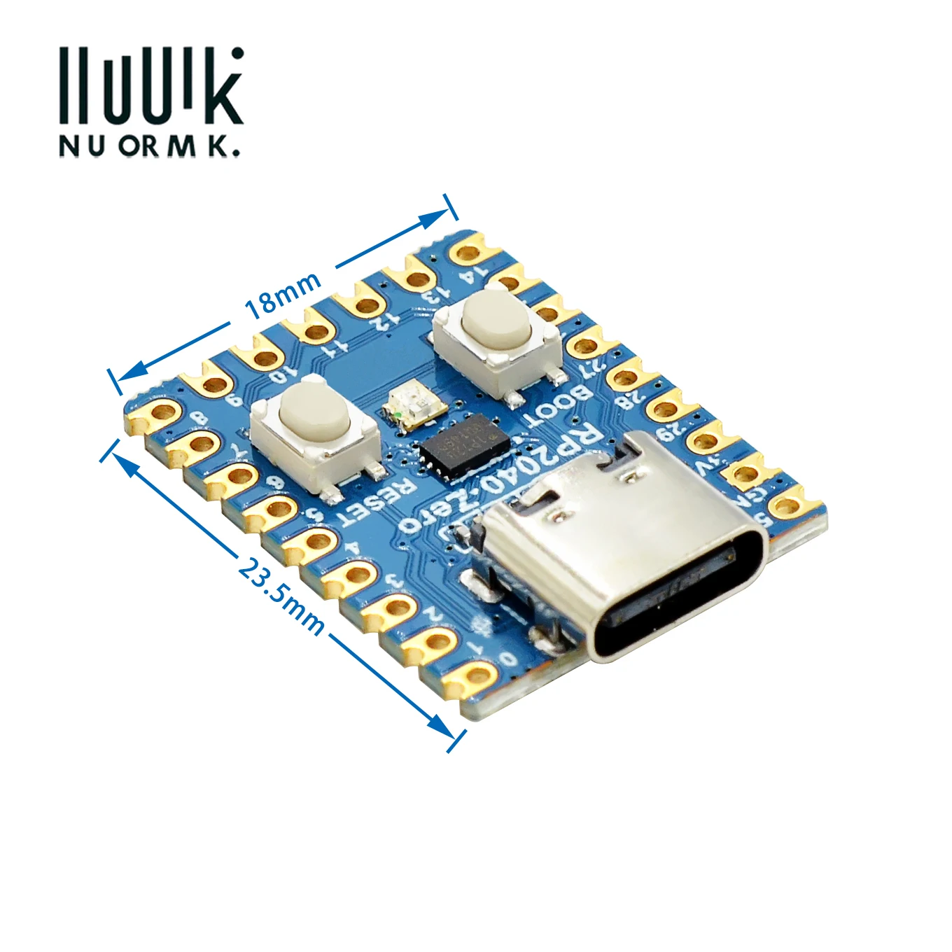 RP2040-Zero RP2040 для микроконтроллера Raspberry Pi модуль макетной платы PICO двухъядерный