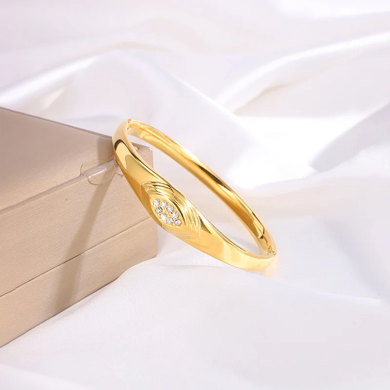 Браслет из титановой стали европейские и американские границы эмалированный