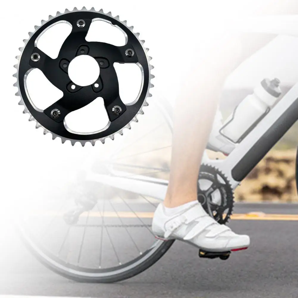 

Stable for Bafang BBSHD BBS03 130BCD Spider Adaptor Bicycle Chain Wheel Aluminium Alloy High Strength Bike Chain Rings 39T-48T