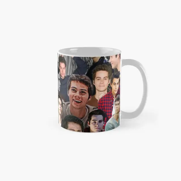 

Классическая кружка-коллаж Dylan O Brien, дизайнерская круглая посуда для напитков с фотографиями, подарочные чашки для кофе и чая, простые изобр...