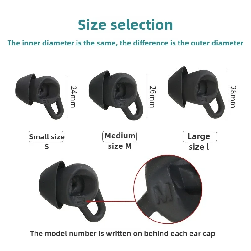 Насадки для ушей Huawei Freelace Pro 2 силиконовый чехол защитный