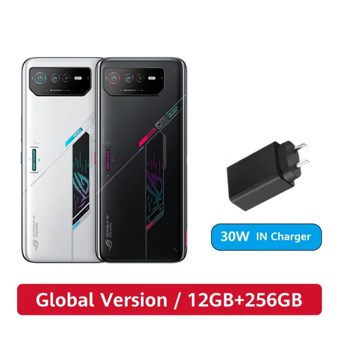 Смартфон ASUS ROG Phone 6 глобальная версия, Snapdragon 8 + Gen 1, 6,78 дюйма FHD +, 2448x1080, 165 Гц, 6000 мА · ч, 50 МП/13 МП/5 Мп