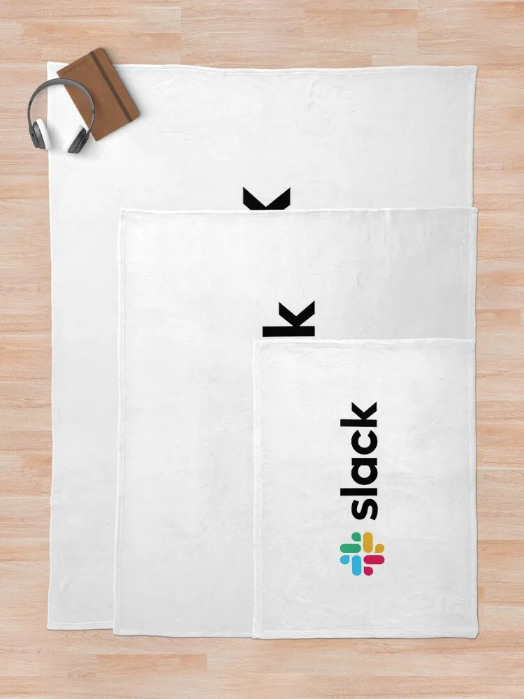 Одеяло с логотипом Slack мягкие большие тяжелые одеяла украшения для диванов