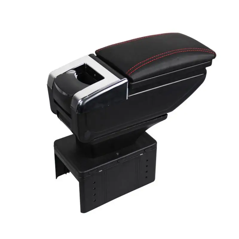 

Multifunctional Car Armrest Organizer Multifunctional Vehicle-Mounted Storage Box Upgrade Car Console Organizer Foldable Water