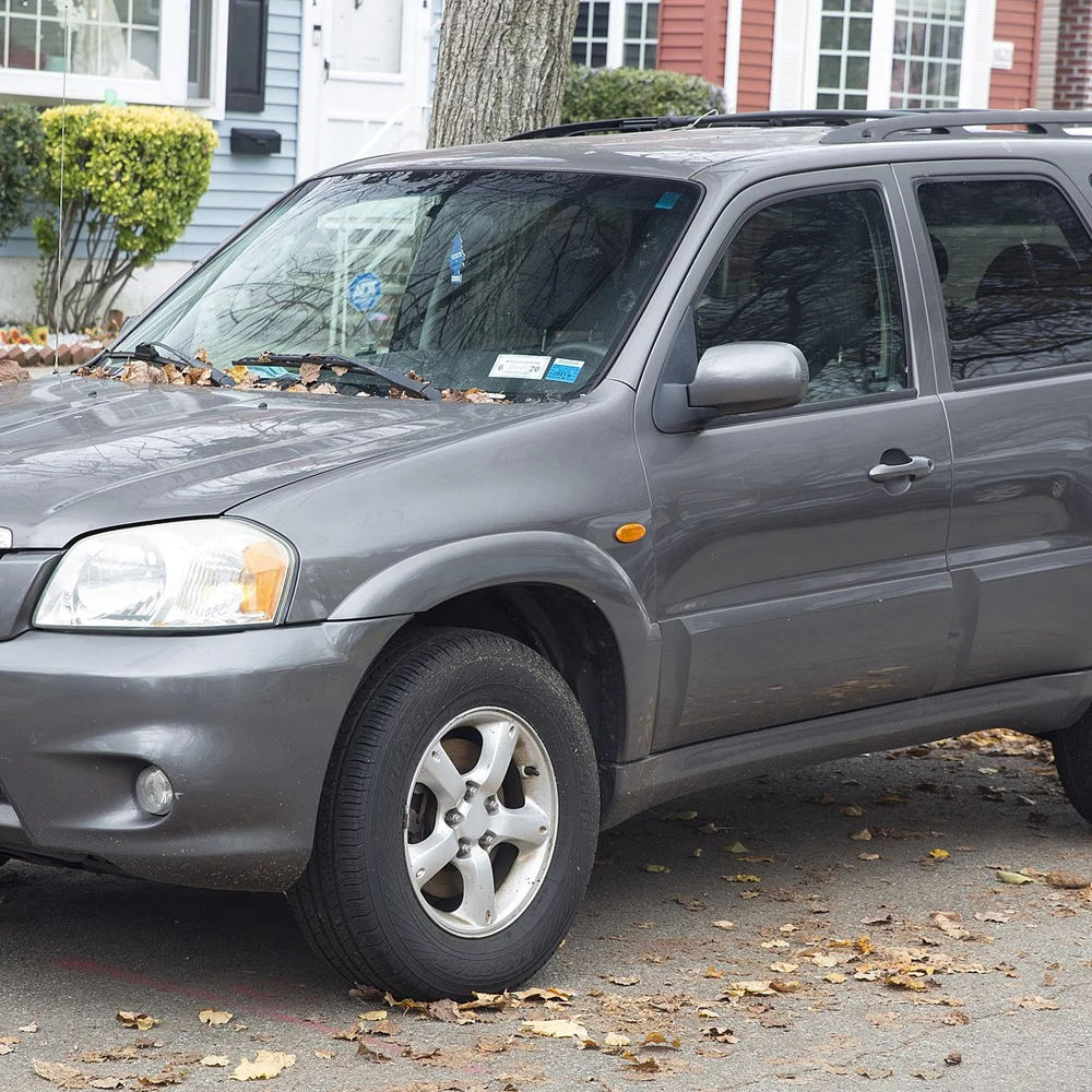 Козырек для боковых окон автомобиля Mazda Tribute 2001-2007 защита от солнца дождя