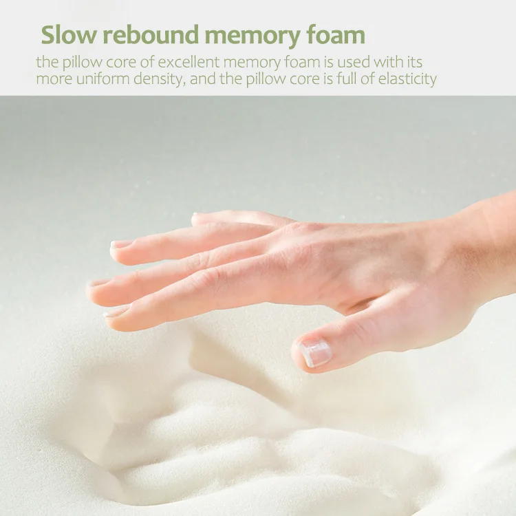 Ортопедическая подушка для постельного белья из пены с эффектом памяти