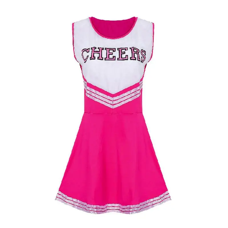 

Cheerleader Costume For Girls Cheerleading Outfit Dress With Cheerleading Balls And Socks Girls Cheerleader Uniform Outfit