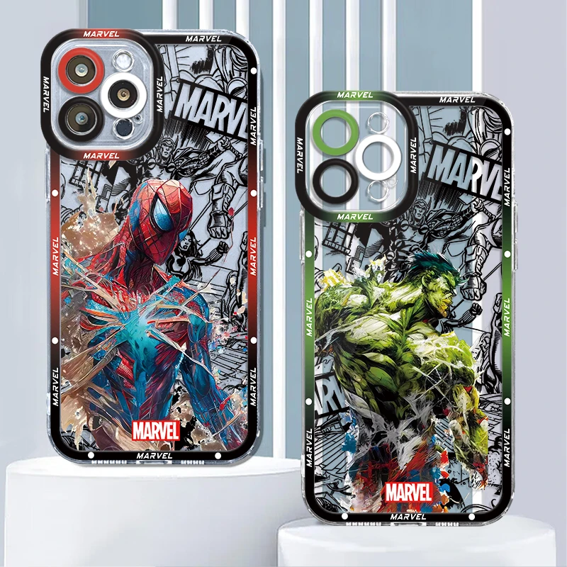 Прозрачный чехол для телефона Apple iPhone 15 14 13 12 11 Pro Max Mini XS XR X 7 8 6 6S Plus мягкий с