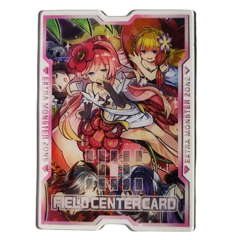 Yu-Gi-Oh Card Divider Traptrix Rafflesia Sera Cularia Atypus Diy Separator Аниме Коллекция Экшн-игрушки Фигурки