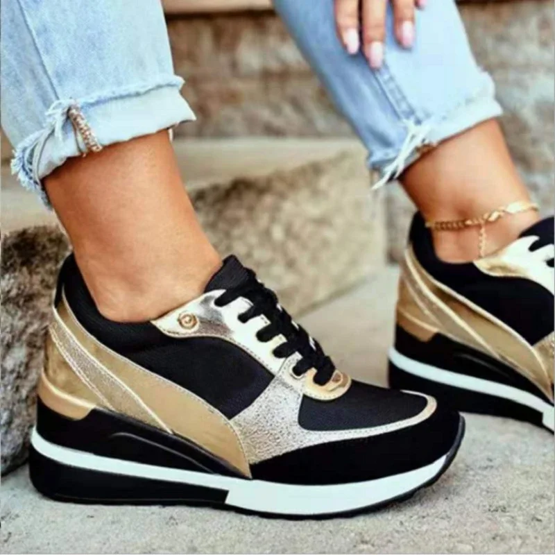 Новинка весна/осень стильная Удлиняющая модная Вулканизированная обувь на