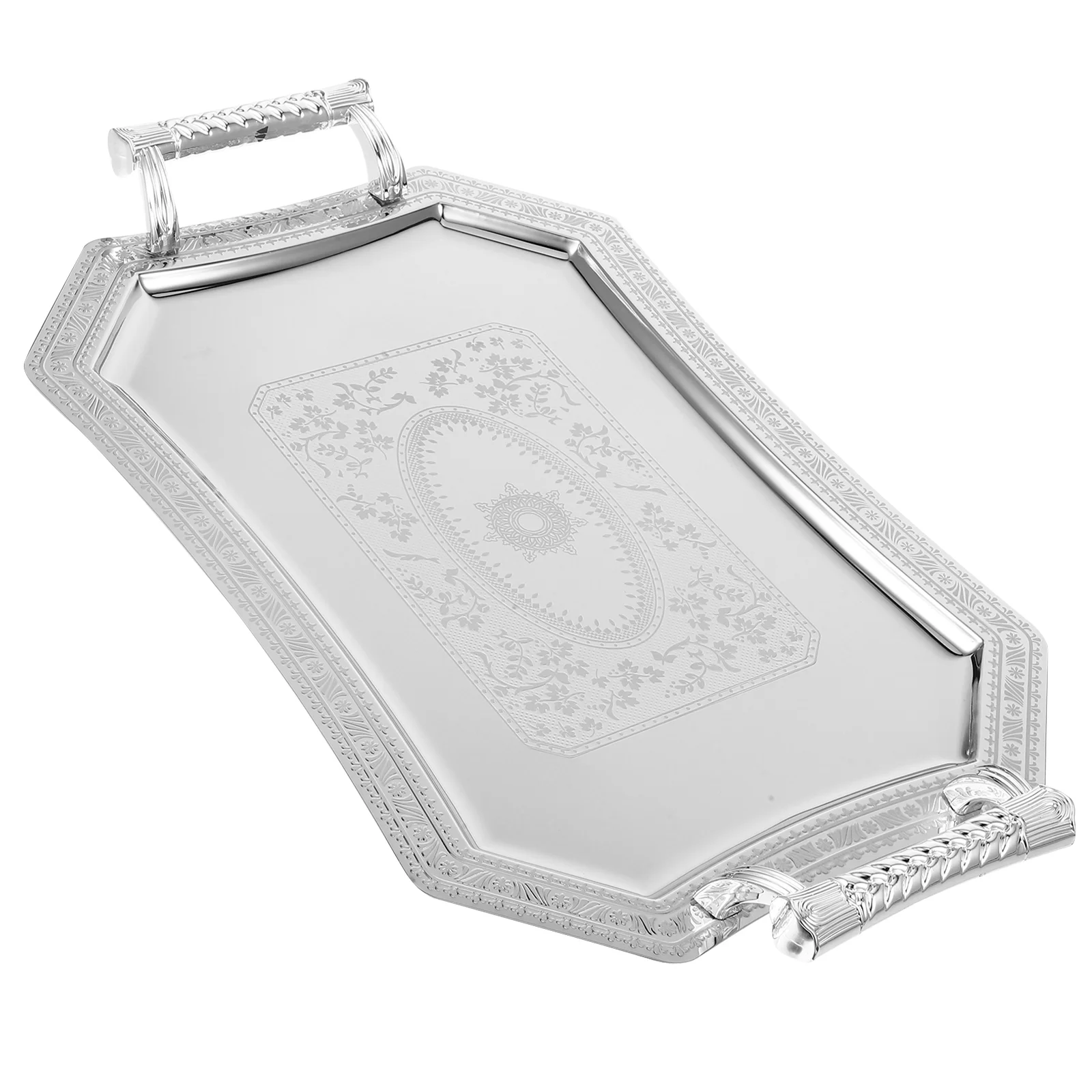 Поднос в европейском стиле бинауральная сервировка с ручками тарелка для