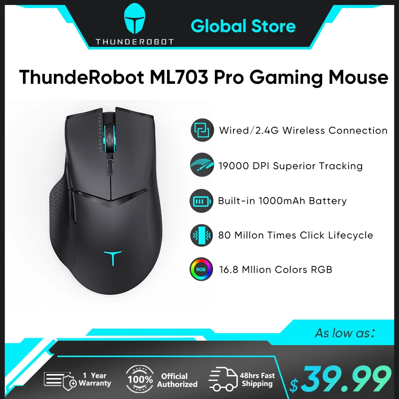 игровая мышь thunderobot ml703 pro