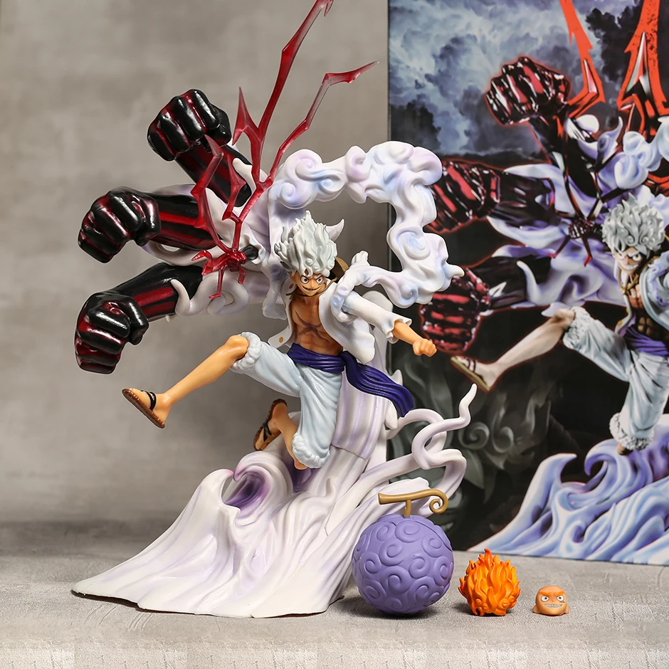 

Слитная Боевая Экипировка Ника Луффи 5 со сменной головой, коллекционная фигурка, модель куклы, игрушки, фигурки, игрушки