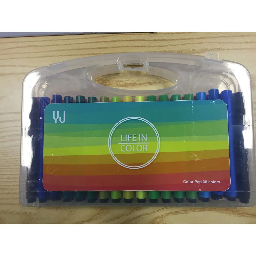 Красочная ручка Рисование маркером набор цветов Детская Акварельная безопасная