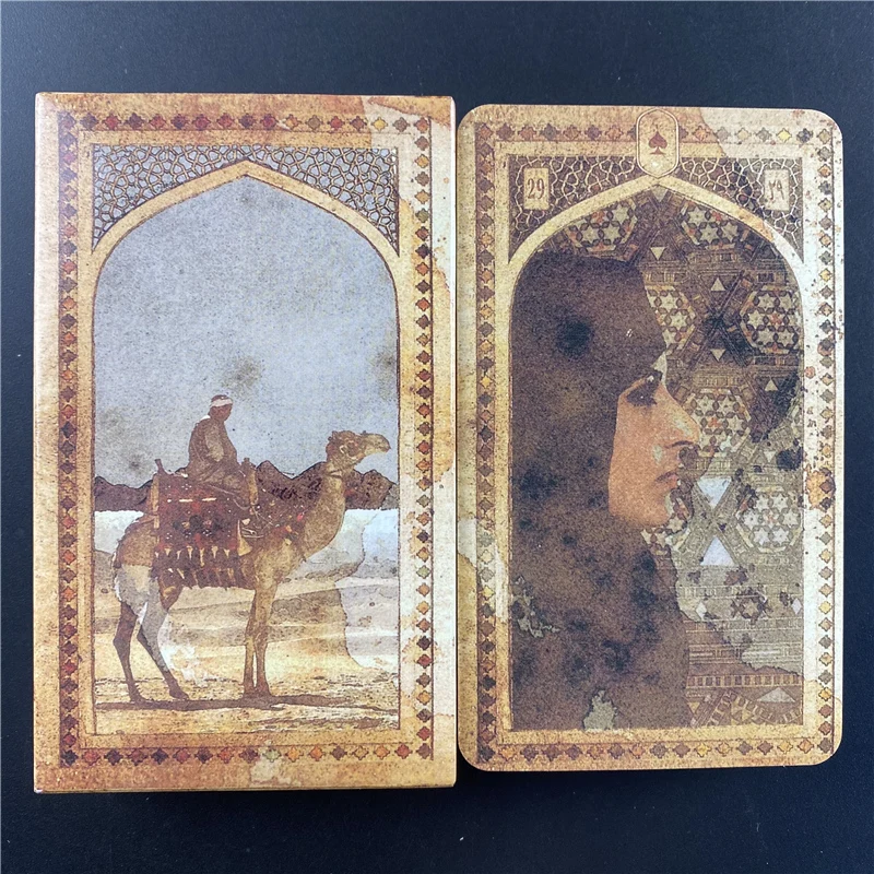 Old Arabian Lenormand Oracle Cards Tarot For Fate Divination Board Game Deck |