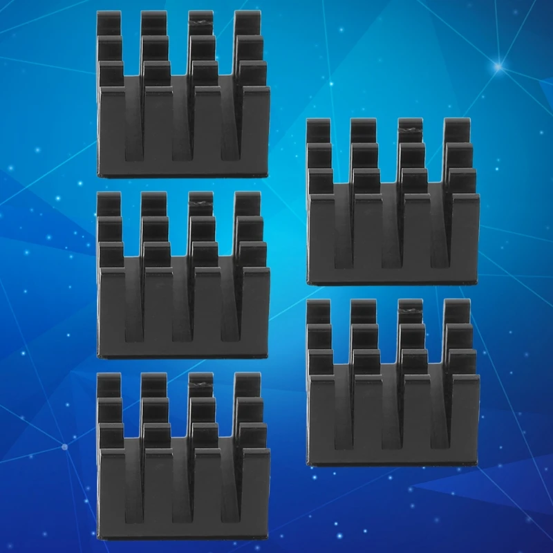 10 шт./компл. алюминиевый радиатор 14x14x8 мм охладитель плавник для ж/для 3 м