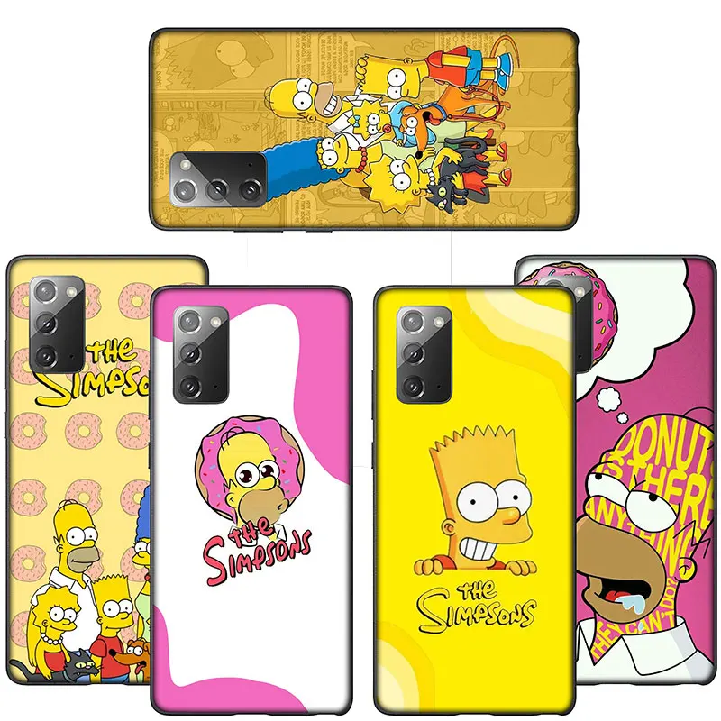 SO164 The S-Simpsons Bart Cover Phone Case for iPhone 12 11 X XS XR Pro Max 6 6s Plus SE
