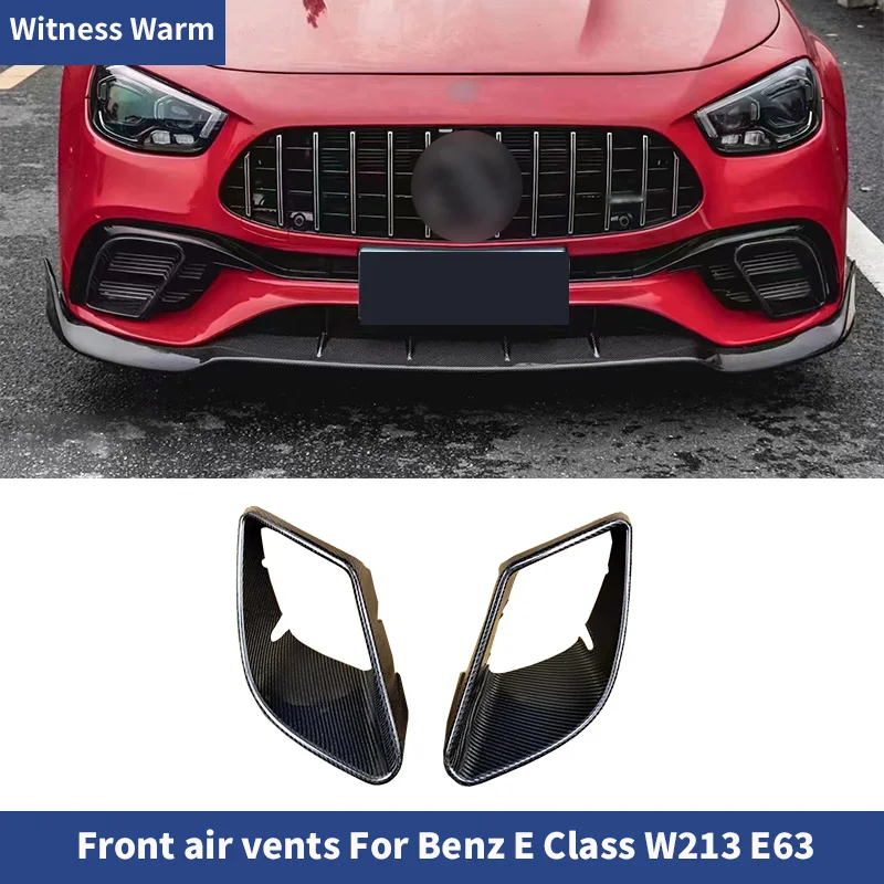 Передние вентиляционные отверстия из кованого углеродного волокна разделитель