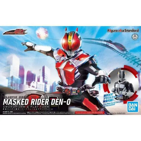 

Bandai Figure-rise Standard Kamen Rider MASKED RIDER DEN-O SWORD FORM & PLAT FORM Plastic Model Kit