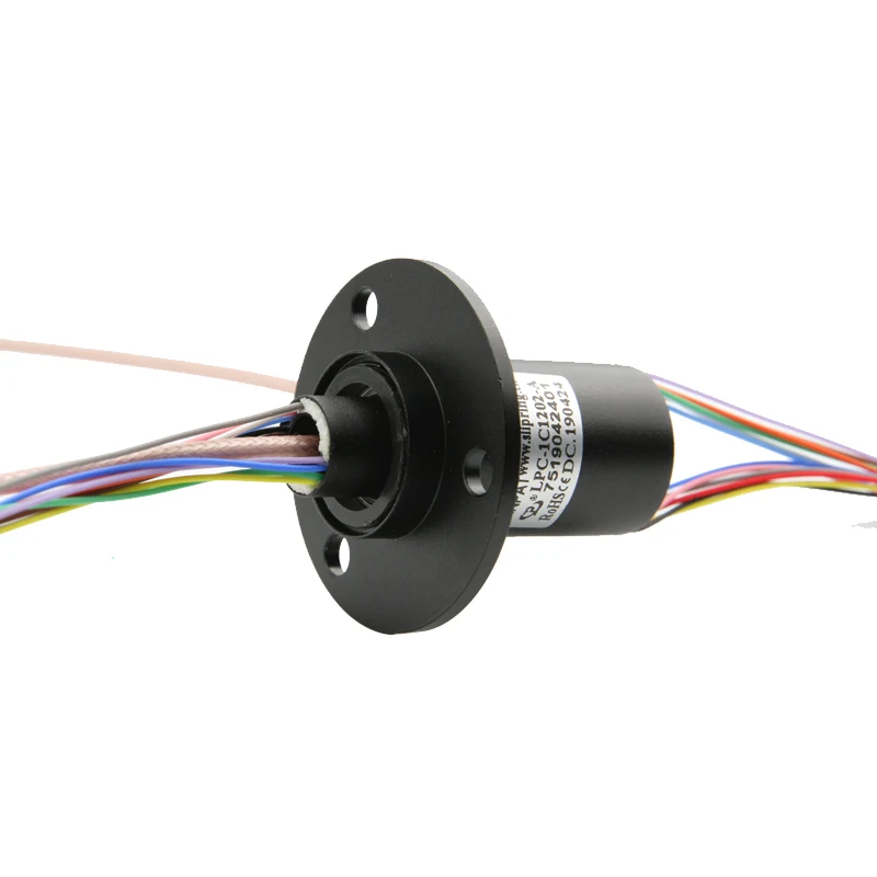 

High Frequency RF Slip Ring 360 degrees continuous rotation Compact design electrical slip ring