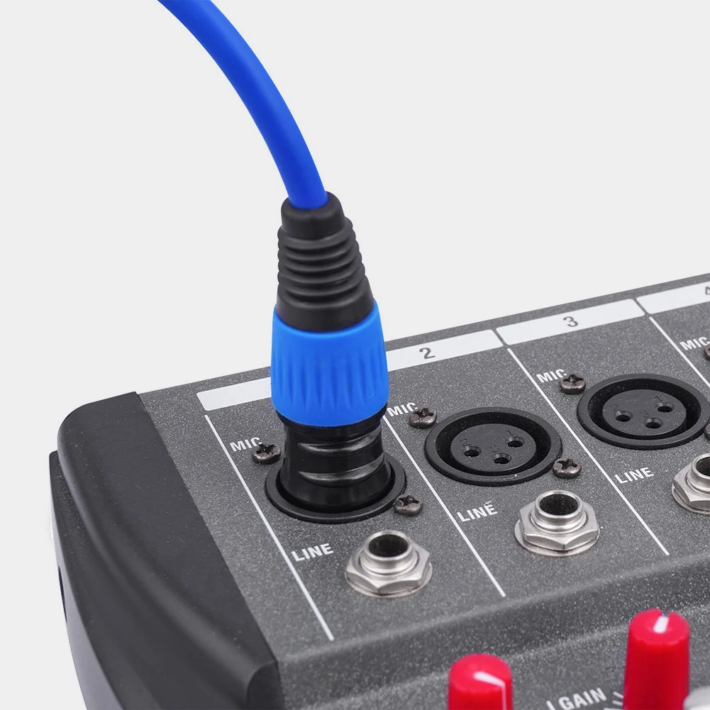 Кабель для микрофона с позолоченным штекером-гнездом 3/5 м