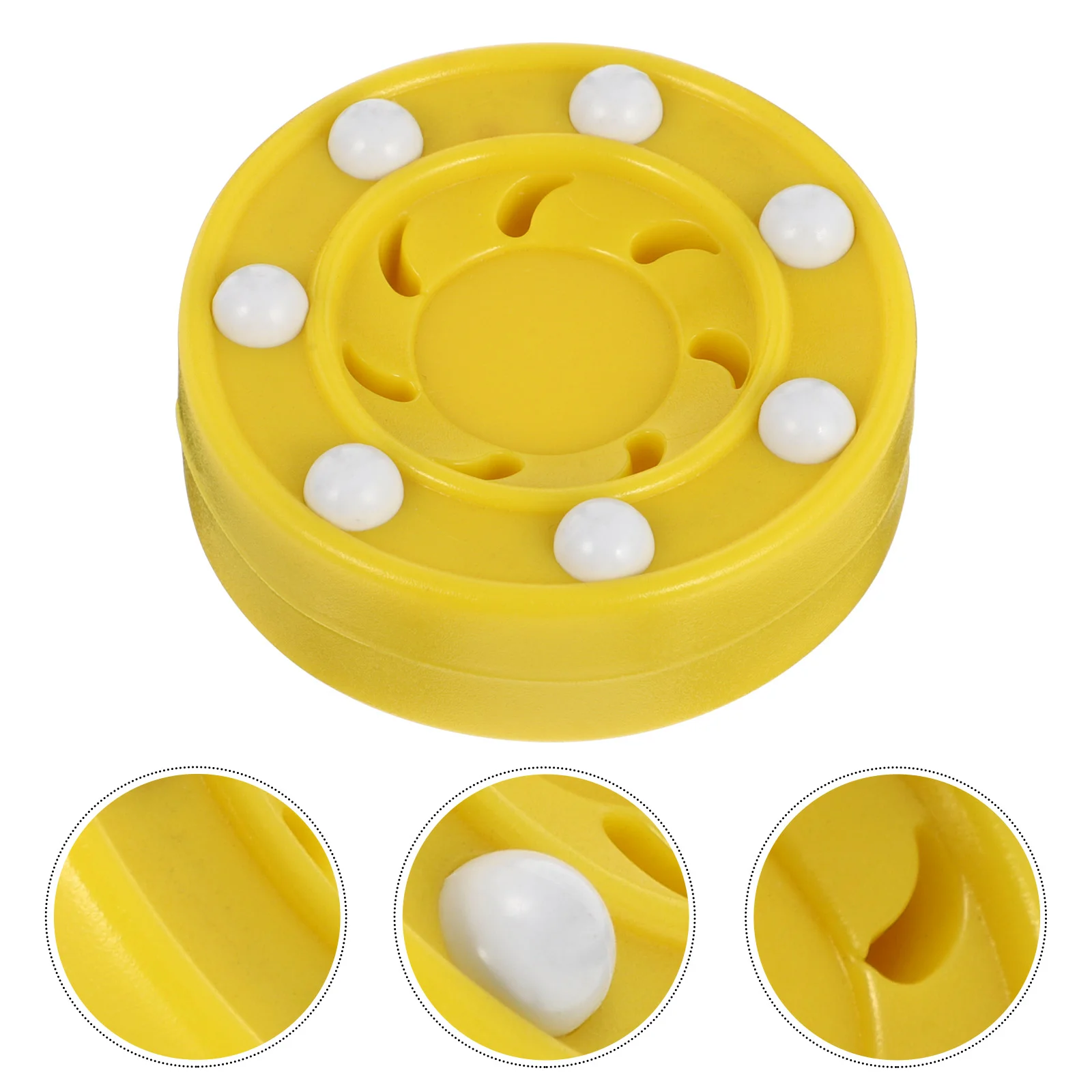 

1pc Durable Practical Safe Roller Hockey Puck Roller Hockey Game Pucks for Men