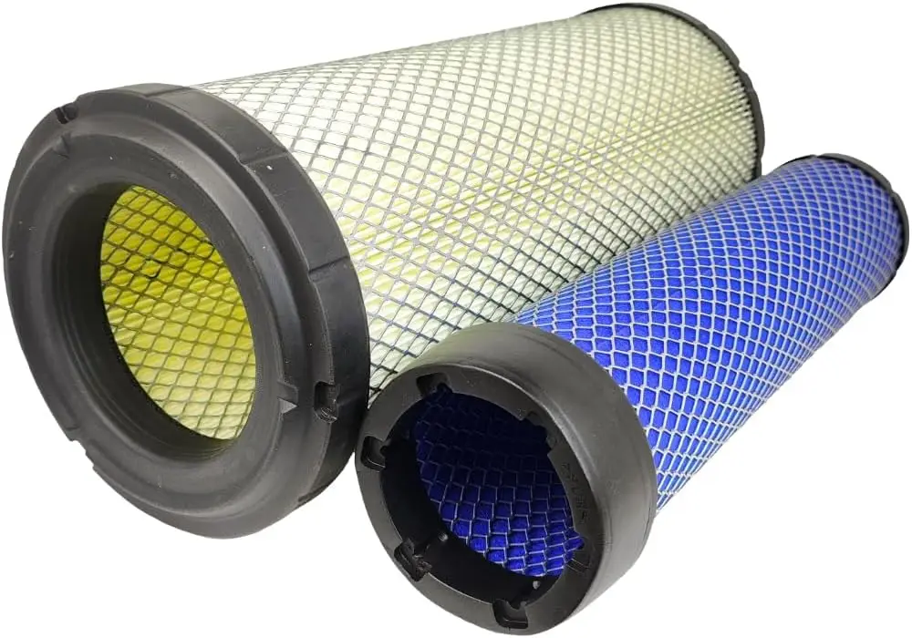 Фото Воздухоочиститель Внутренний внешний воздушный фильтр в сборе 6674837, совместимый с Bob/cat 863 873 883 S250 A220 A300 864 T200 6666375 6666376 №2
