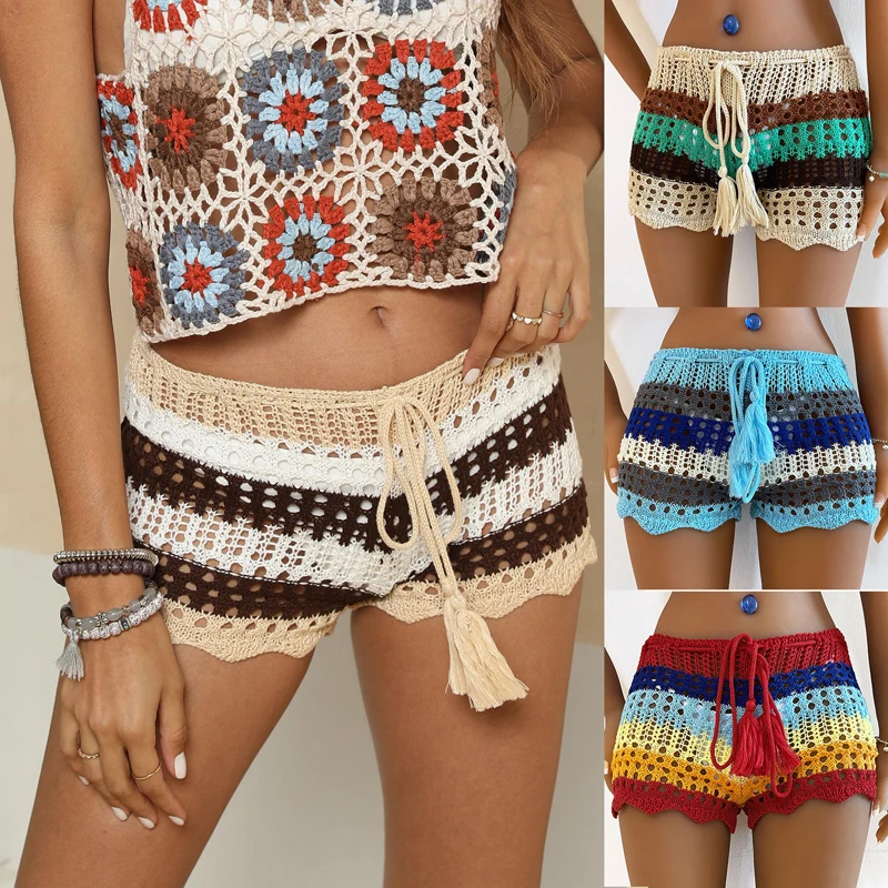 

Парео женская Пляжная накидка купальник для 2023 одежда женские брюки на бретельках с вырезами шорты однотонное банное платье из полиэстера