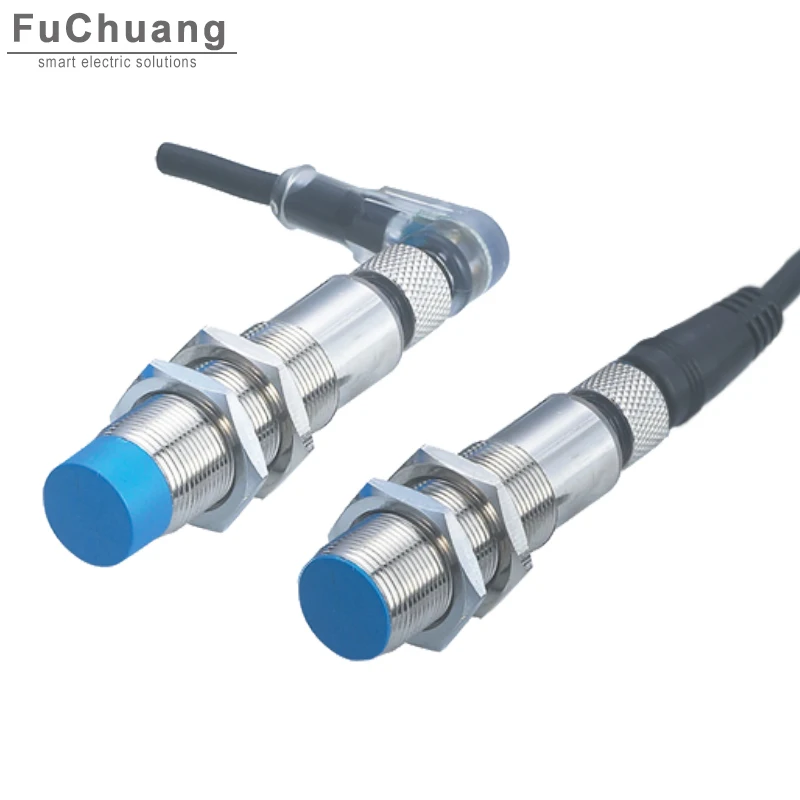 

Plug in metal sensor LJ18 Sn: 5mm / 8mm DC 6-36V NPN PNP NO NC NO+NC inductive proximity switch with 4-pin air plug cable 2M