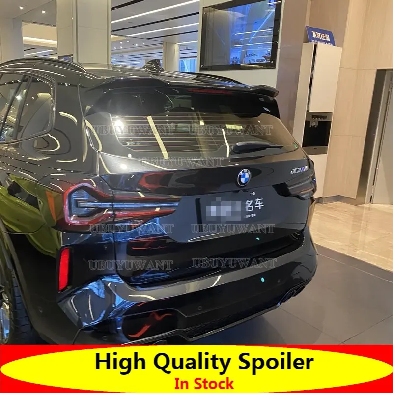 

Задний спойлер Неокрашенный из АБС-пластика для BMW X3 G01 2018 - 2022 крышка багажника автомобильный Стайлинг