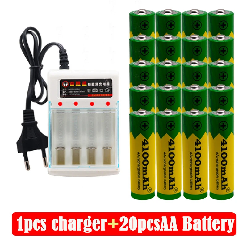 

Аккумуляторная батарея аа, 2022 мАч, 4100 в, с зарядным устройством