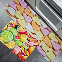 colorful delicious candy hallway carpet nordic style bedroom living room doormat home balcony anti slip bedside area rugs