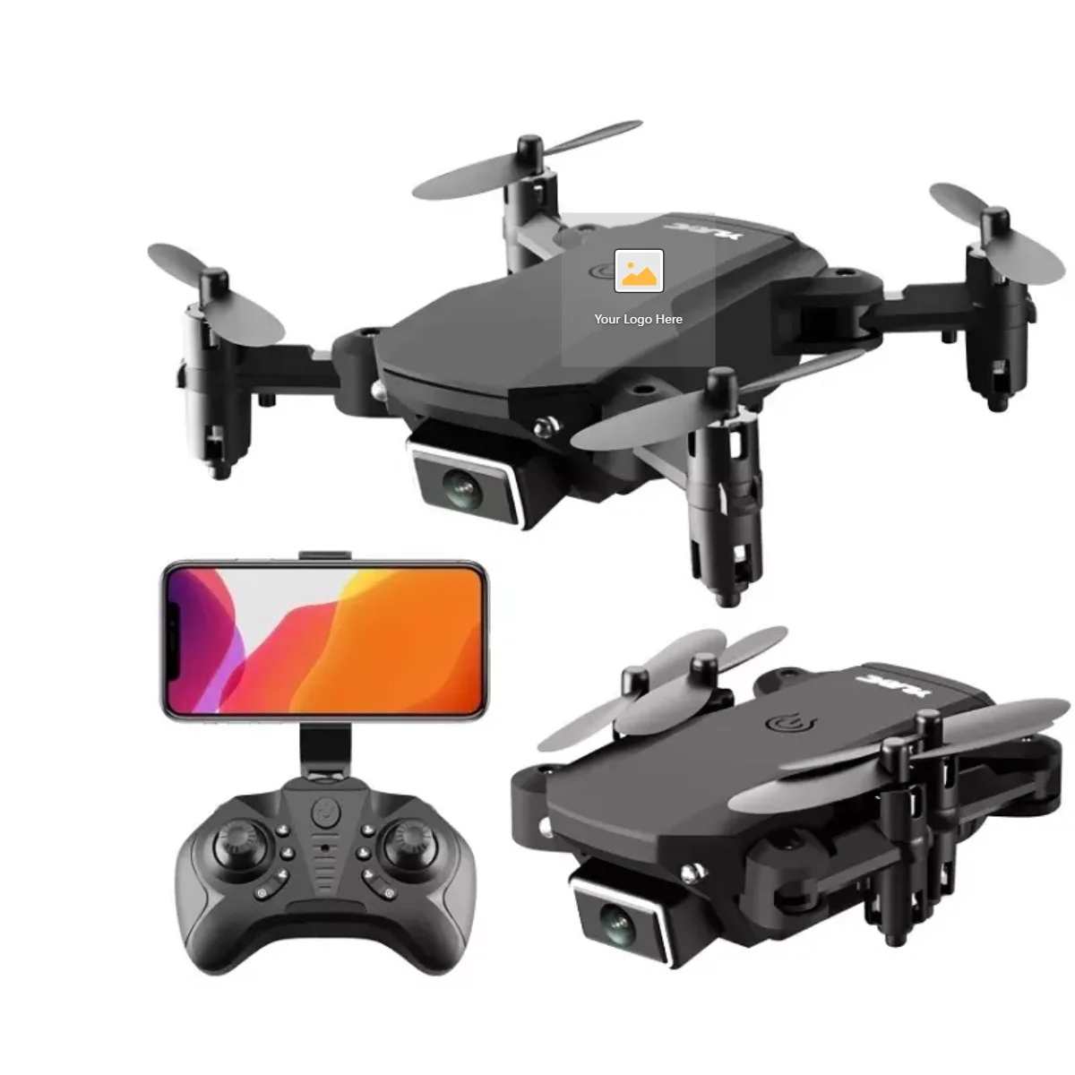

4 Channel GPS Altitude Mode 5.8GHz Transmitter 1080P HD Camera RC Quadcopter RTF HUBSAN H501S X4 Drone